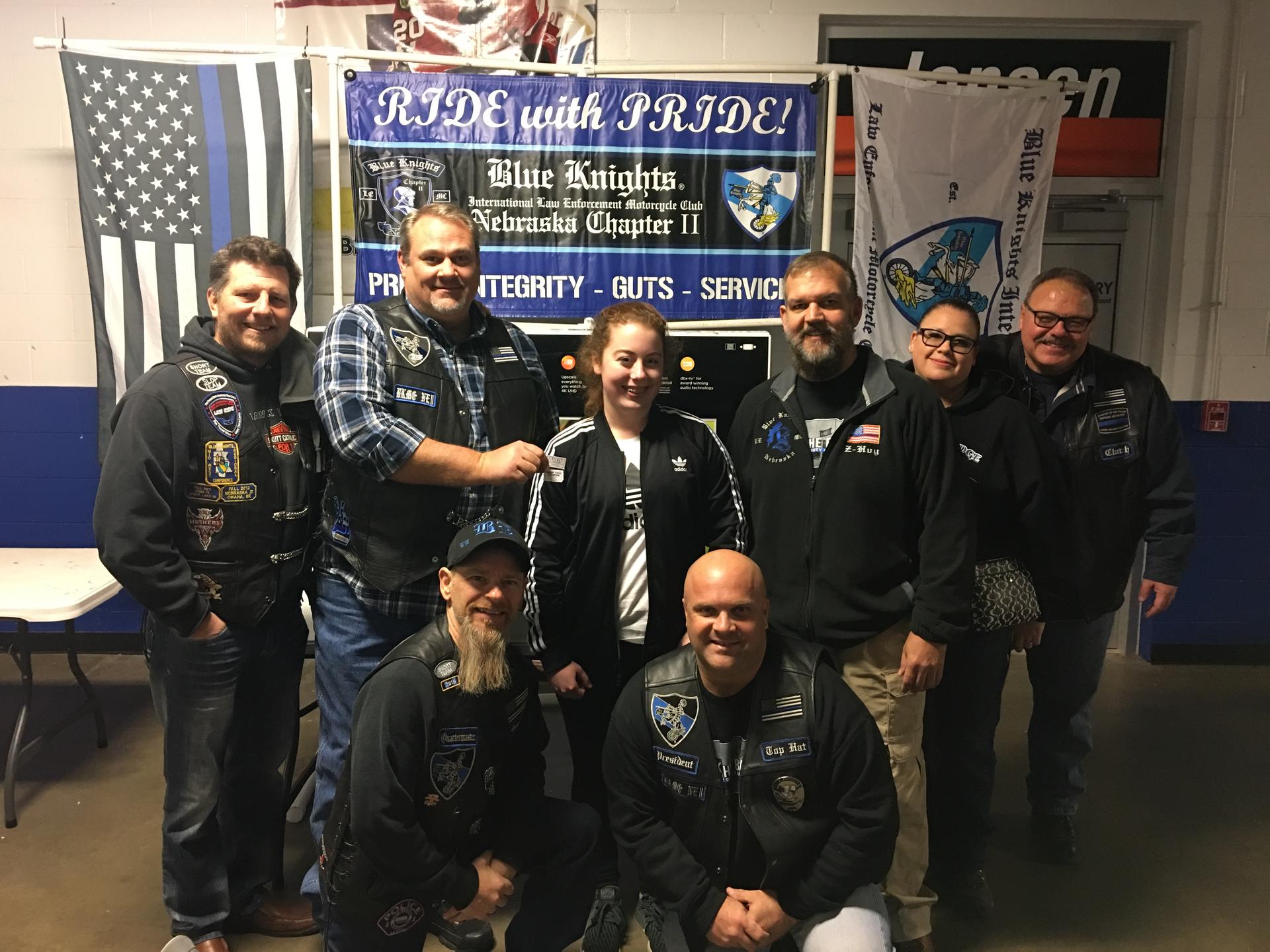 Nebraska II Backing the Badge with the Lincoln Stars Blue Knights® LEMC