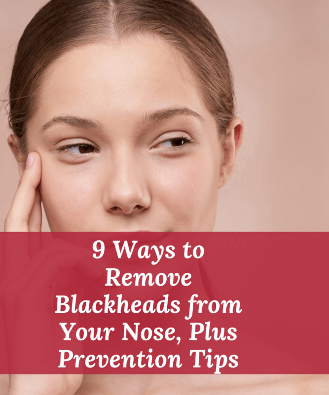 How to get rid of blackheads on the nose BLUEMESS