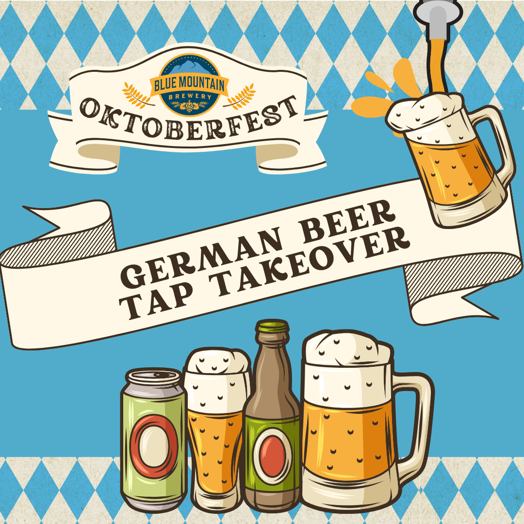 Oktoberfest German Beer Tap Takeover Blue Mountain Brewery