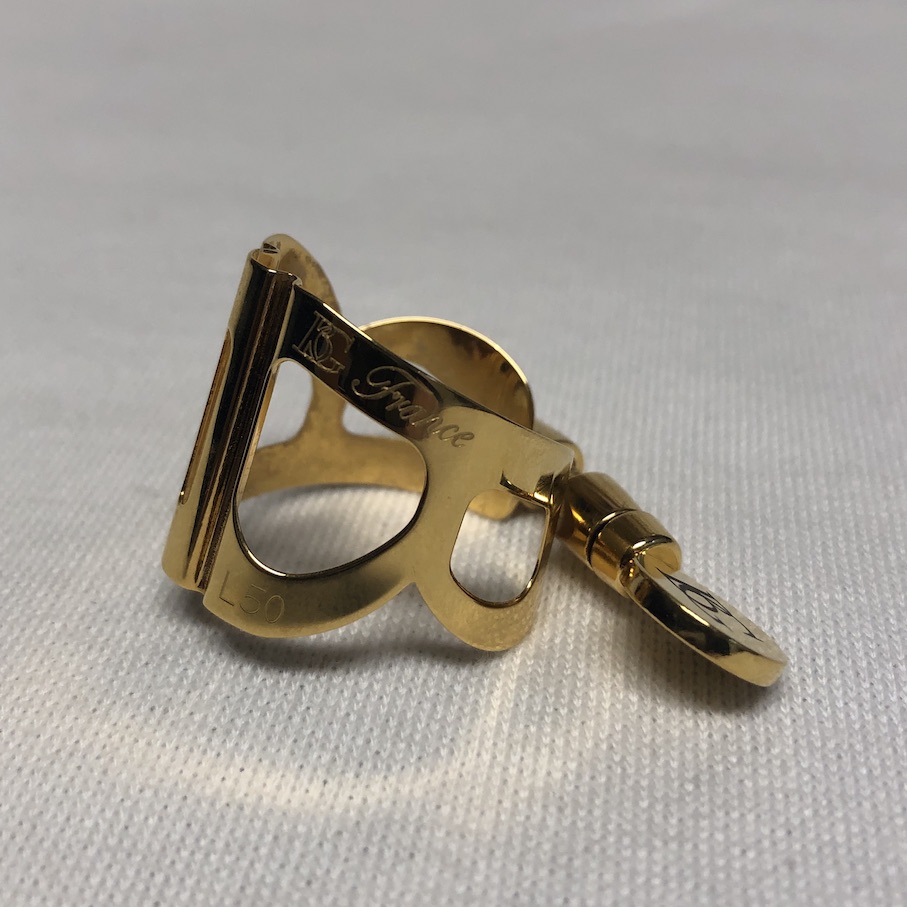 BG “traditional” L50 Soprano Saxophone Ligature Blue Note Music