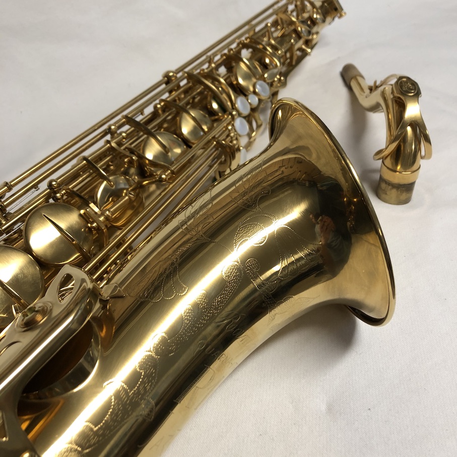 Rampone & Cazzani R1 Jazz Tenor Saxophone Gold Plated!! Blue Note