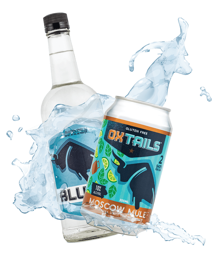 Blue Ox Spirits Bold Flavor Spirits & Canned Cocktails