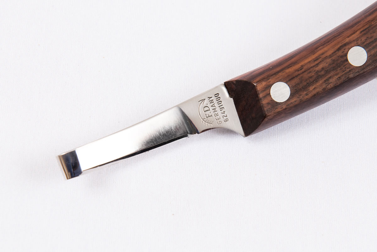 DOUBLE S™ HOOF KNIFER H Blue Pegasos Horse Shoes