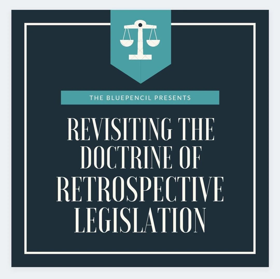 NEENA ANEJA V. JAI PRAKASH ASSOCIATES LTD REVISITING THE DOCTRINE OF RETROSPECTIVE LEGISLATION