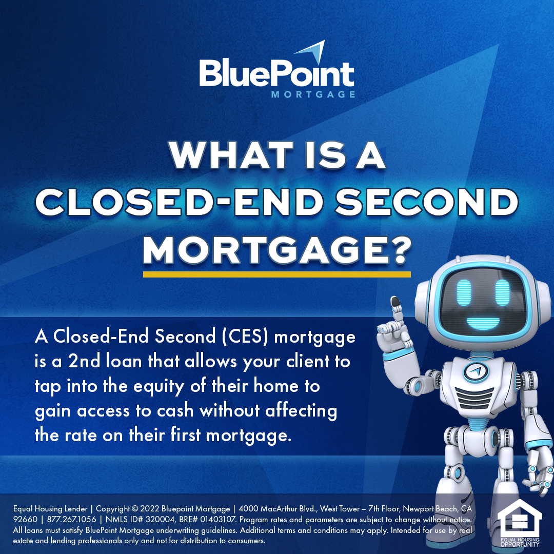 ClosedEndSeconds BluePoint Mortgage