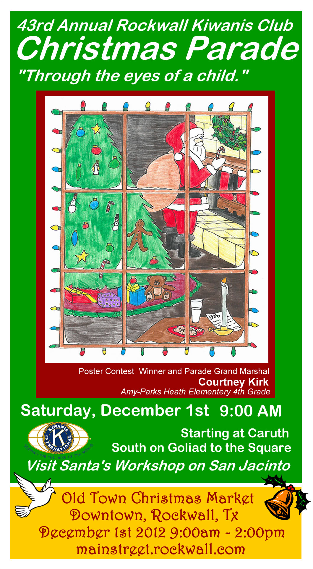 Rockwall Christmas Parade 2024 Grand Marshal of Kiwanis Christmas Parade chosen Blue Ribbon News