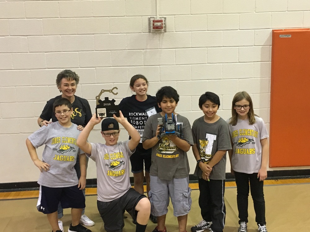 Jones Elementary setback to win Rockwall ISD Robotics