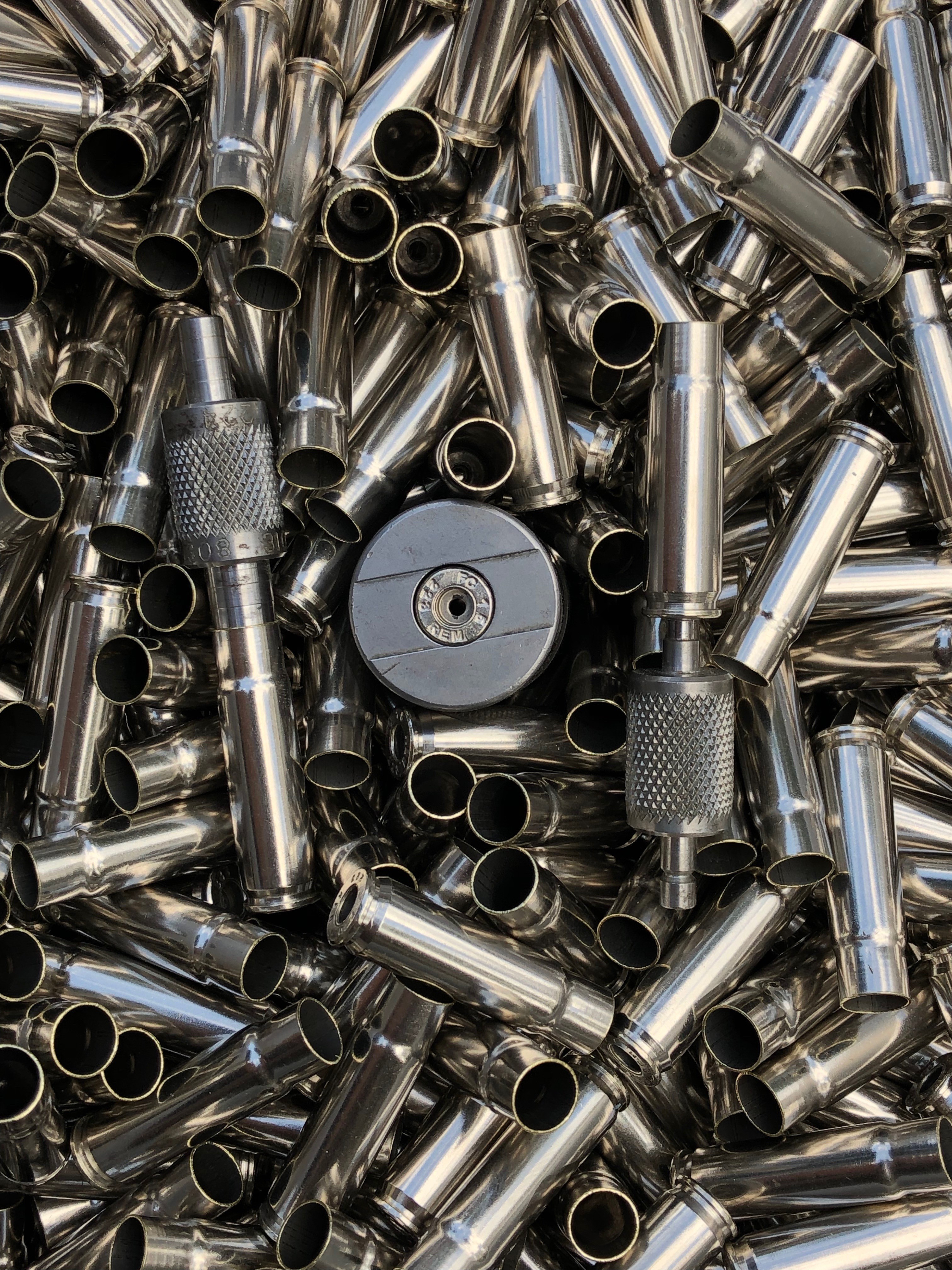 Nickel 300 Blackout Once Fired Brass Federal head stamp ONLY