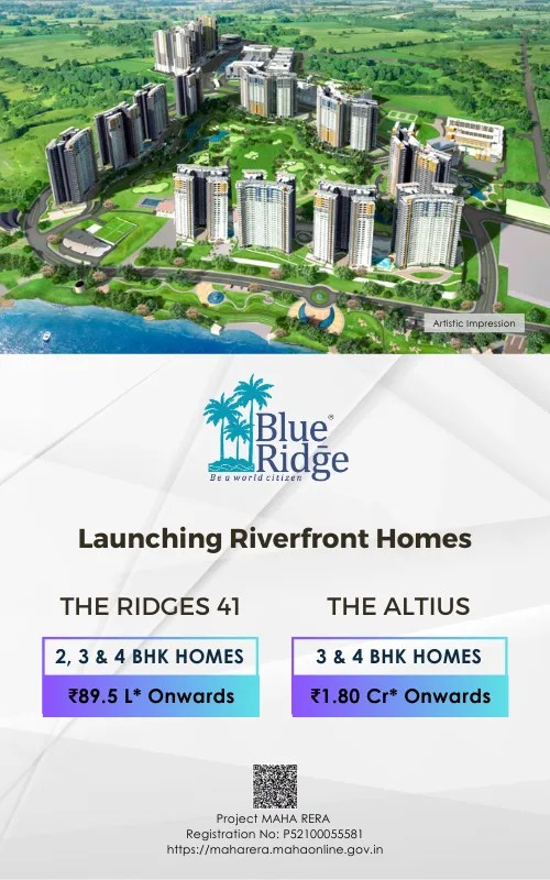 Blue Ridge Presents 2 & 3 BHK Luxury Flats in Hinjewadi