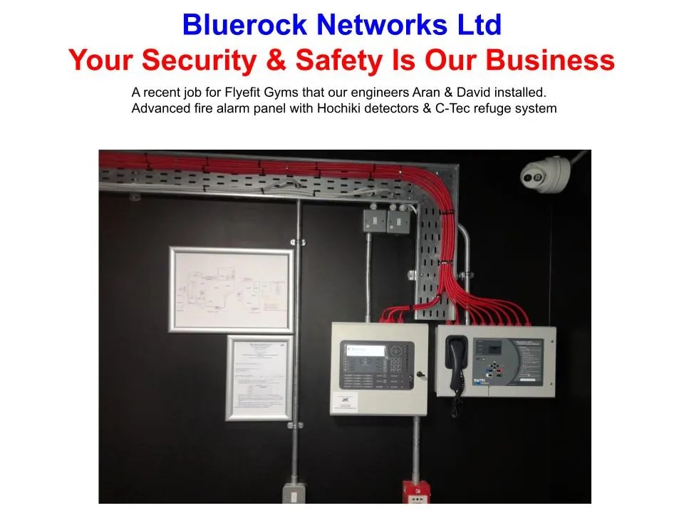 Fire alarm and Disabled emergency call system Bluerock Networks