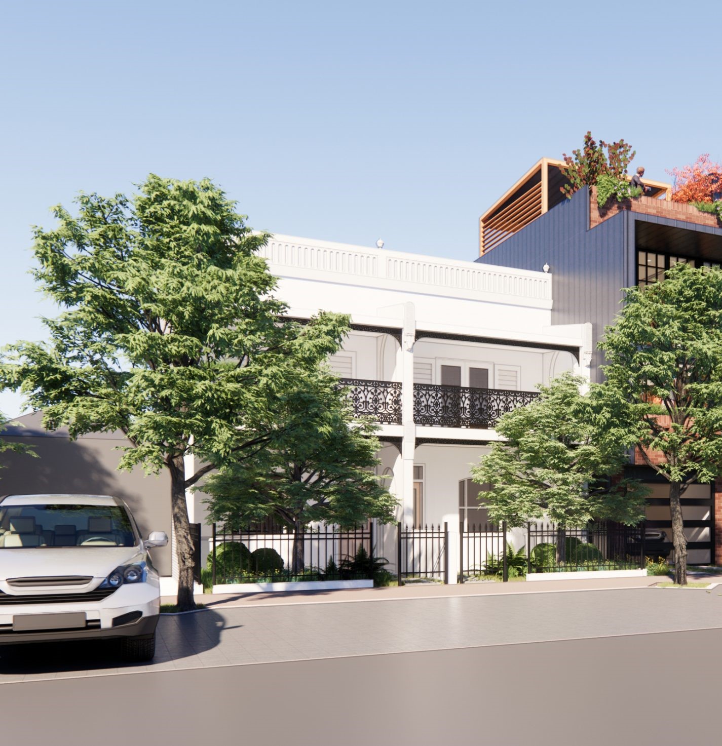 Brisbane Street Townhouses Bluerock Projects
