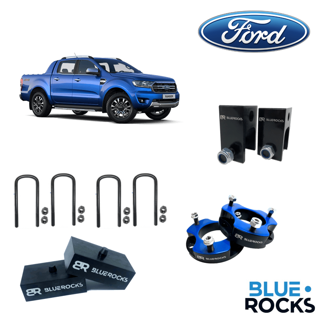 KIT LIFT COMPLETO FORD RANGER 2 POLEGADAS Blue Rocks