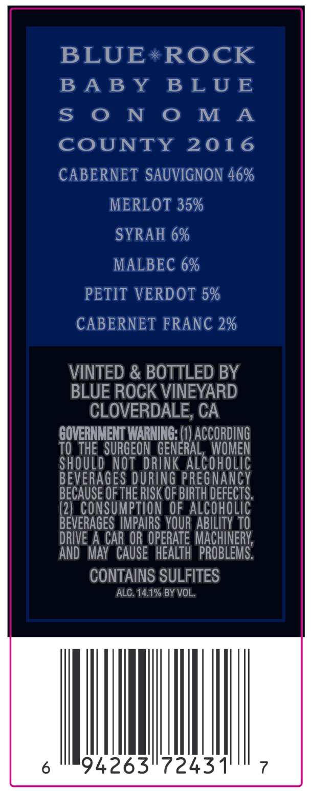 Trade & Media Bluerock Vineyard