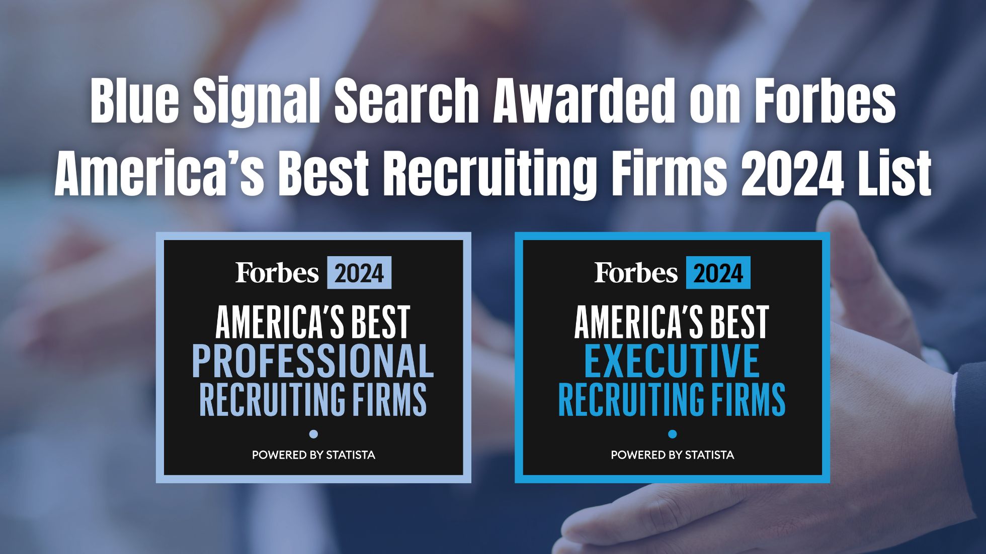 Blue Signal Search Awarded on Forbes America’s Best Recruiting Firms