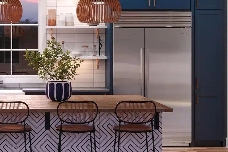 Builtin vs Freestanding Refrigerators Blue Sky Appliance Service