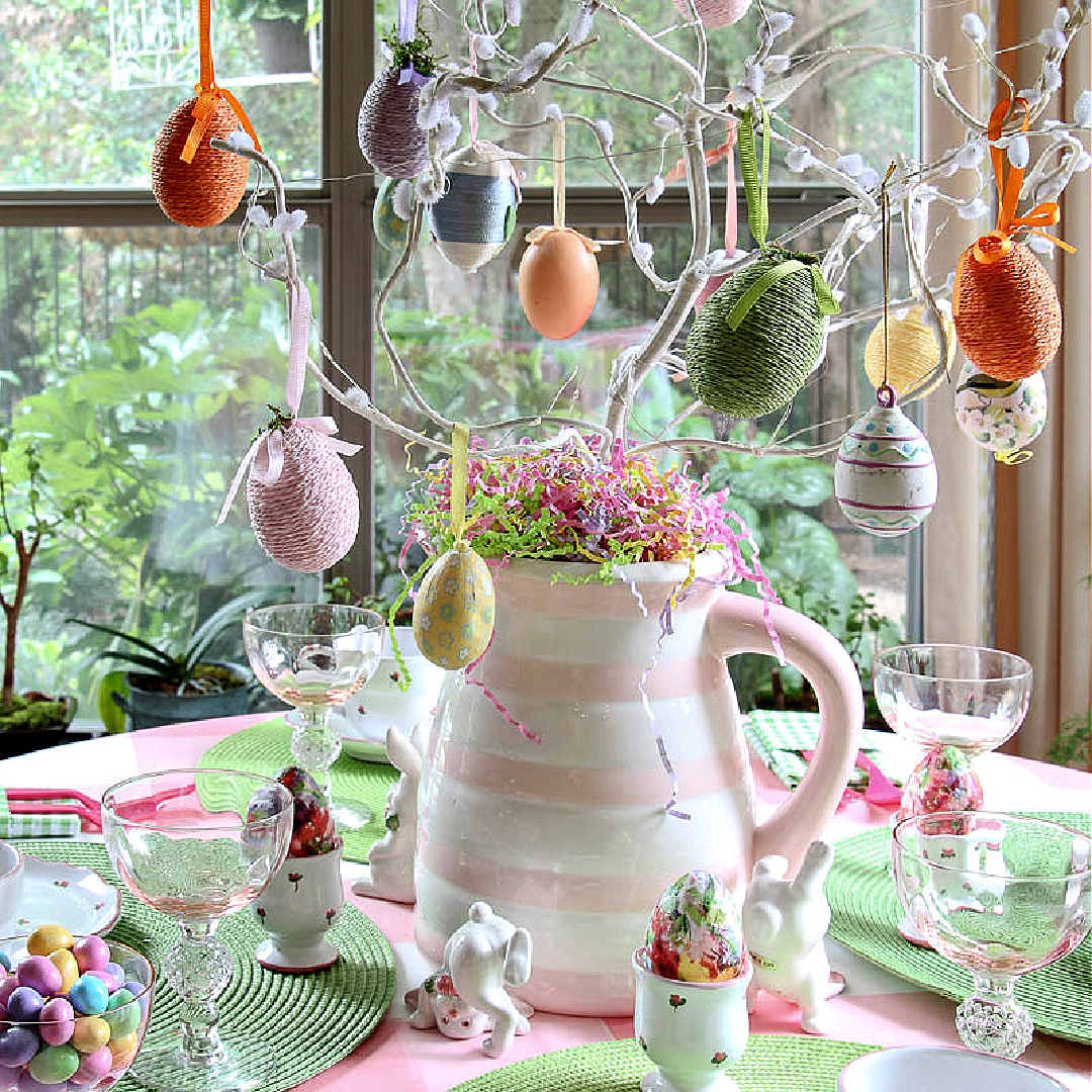 How to Make an Easy DIY Easter Bunny Tree Bluesky at Home