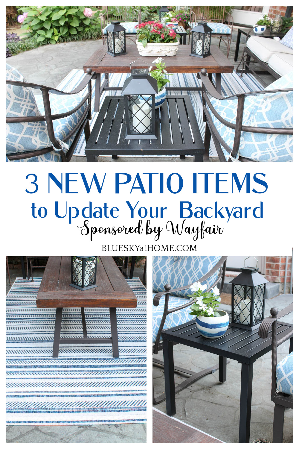 3 New Patio Items to Update Your Backyard Sponsored by Wayfair