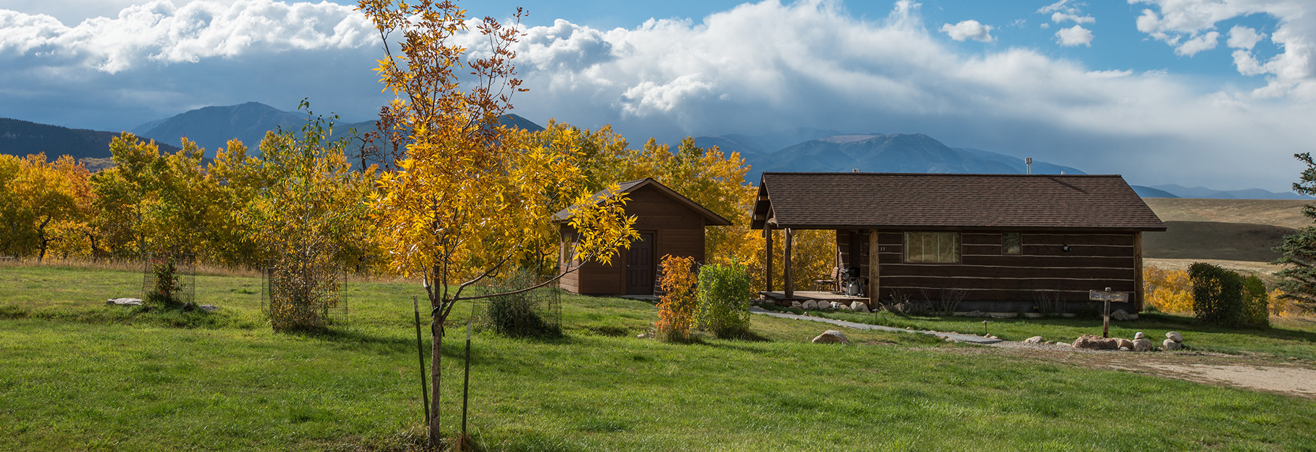 Blue Sky Cabins Red Lodge Montana Lodging Luxury cabins