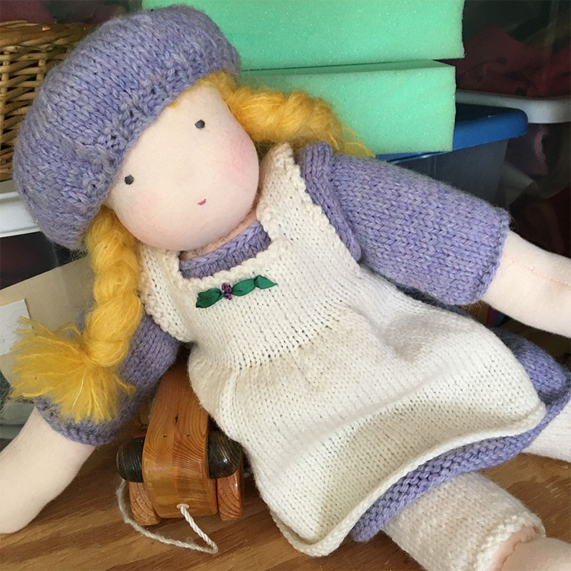 Adult 16" Doll Making Class April 11 & 18 Blue Sky Craft Studio