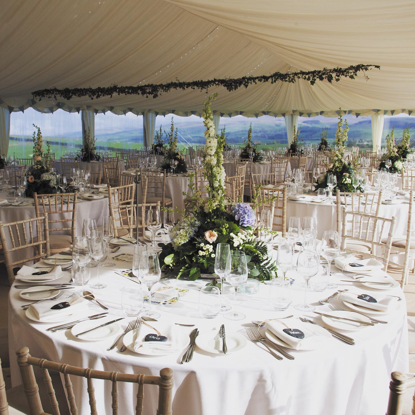 All set for the big day!... Blue Sky Event Hire Event Furniture