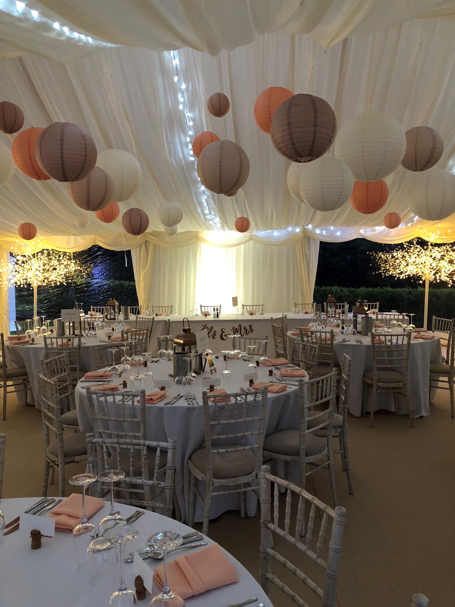 Magical Marquee Wedding Blue Sky Event and Catering Hire