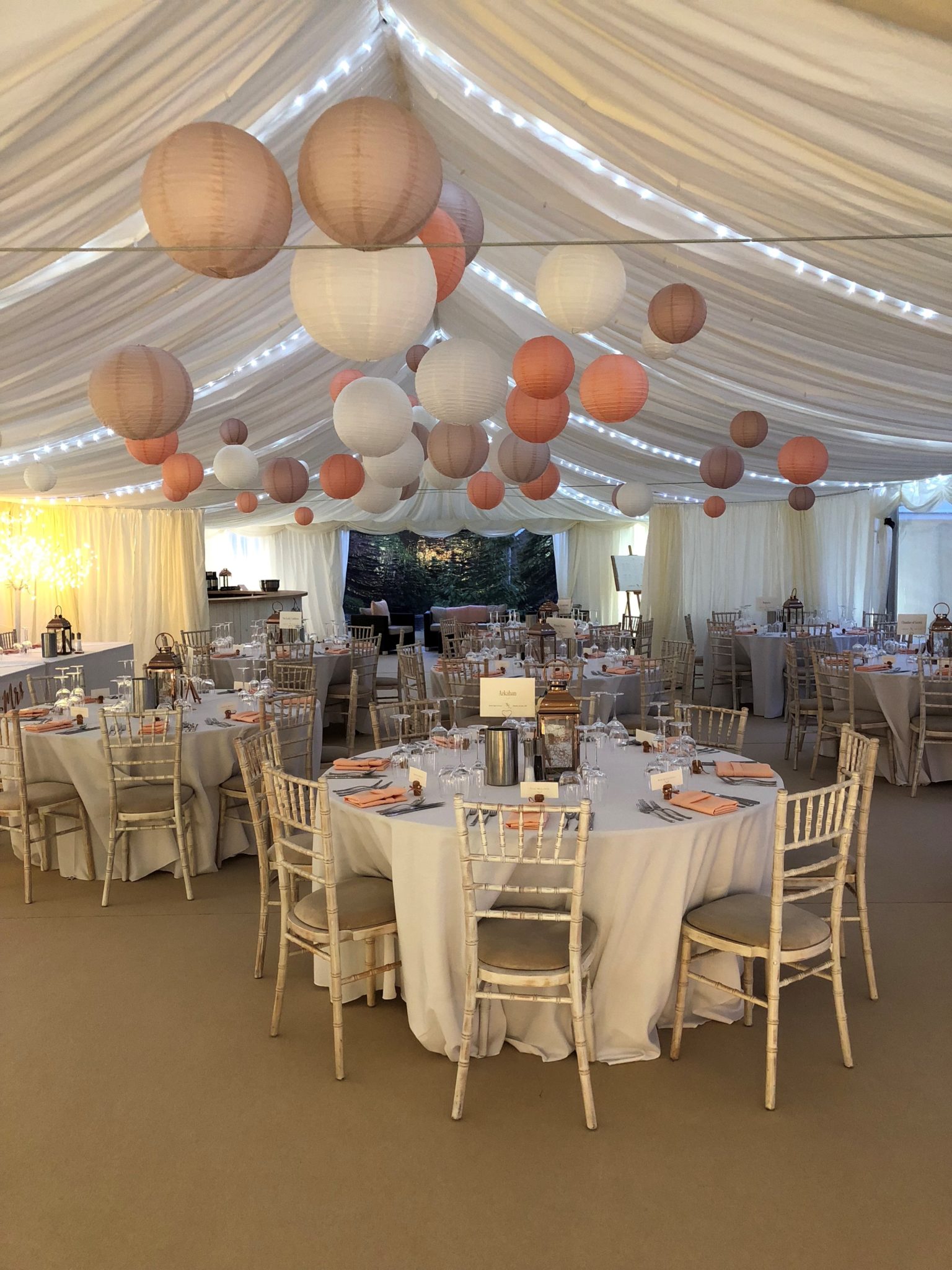 Magical Marquee Wedding Blue Sky Event and Catering Hire