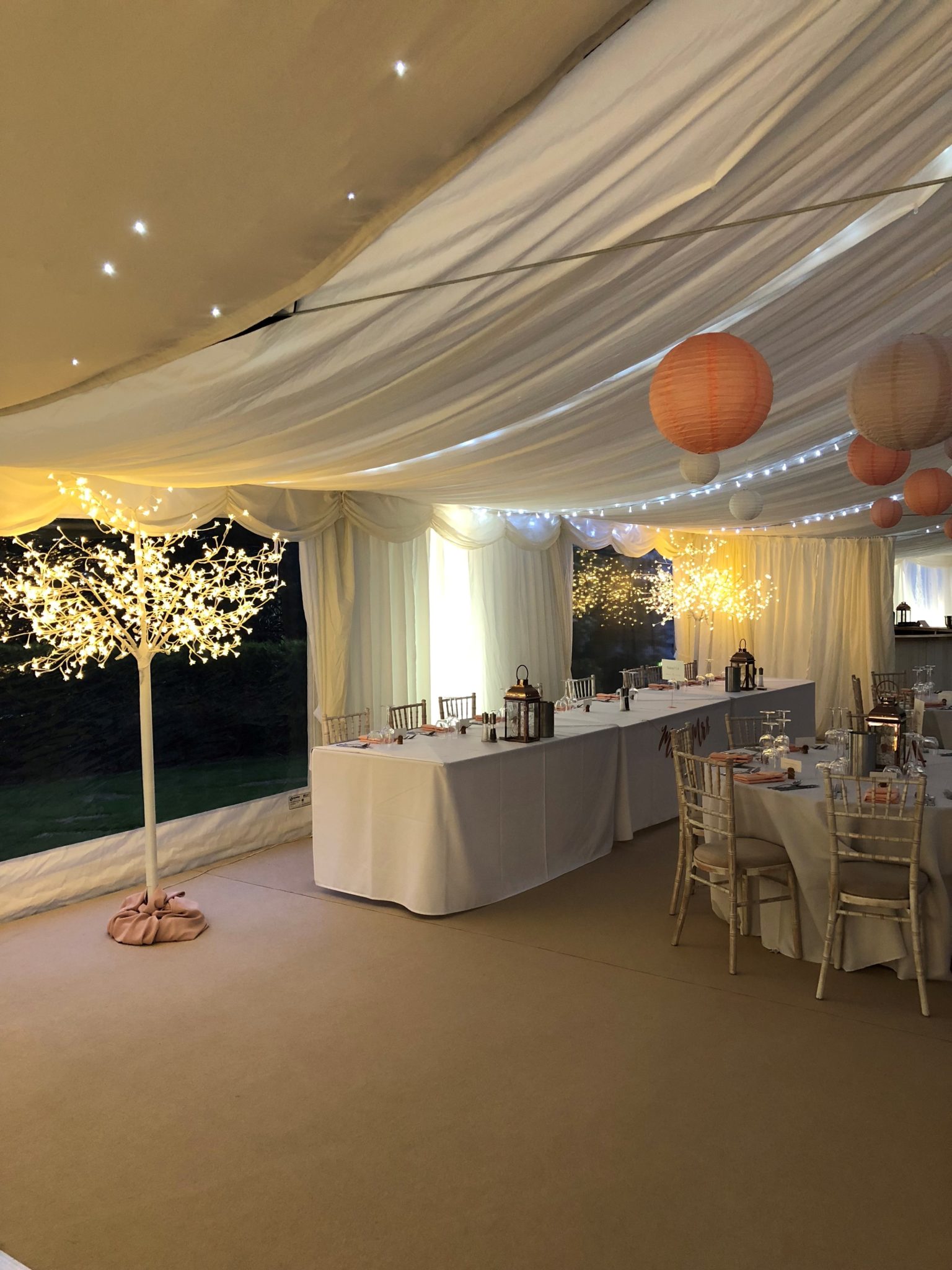 Magical Marquee Wedding Blue Sky Event and Catering Hire