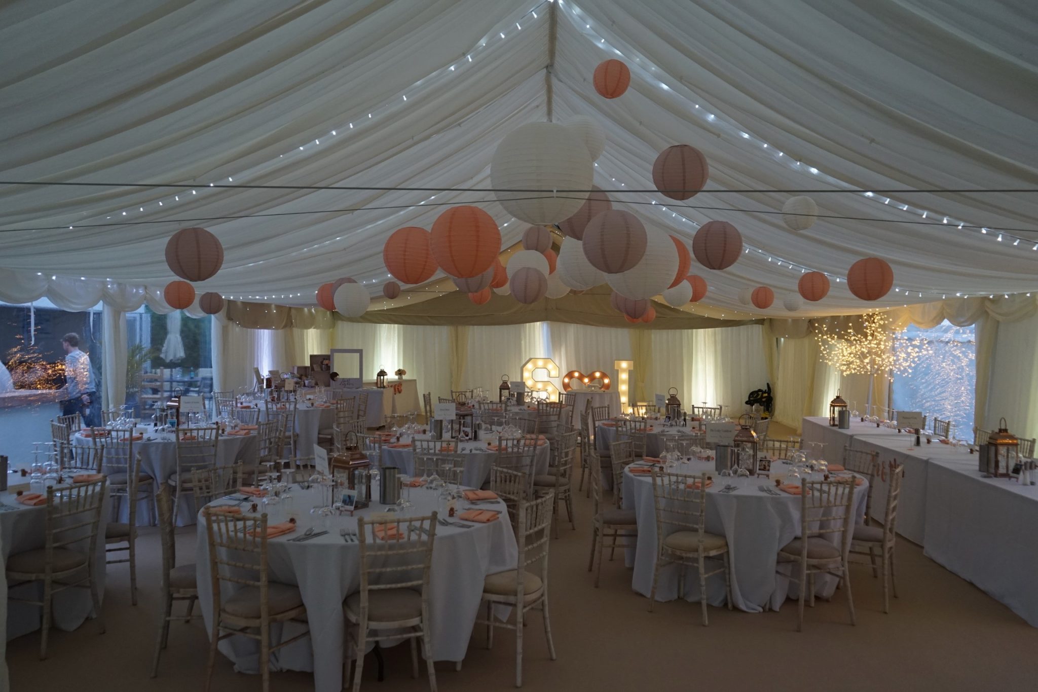Magical Marquee Wedding Blue Sky Event and Catering Hire