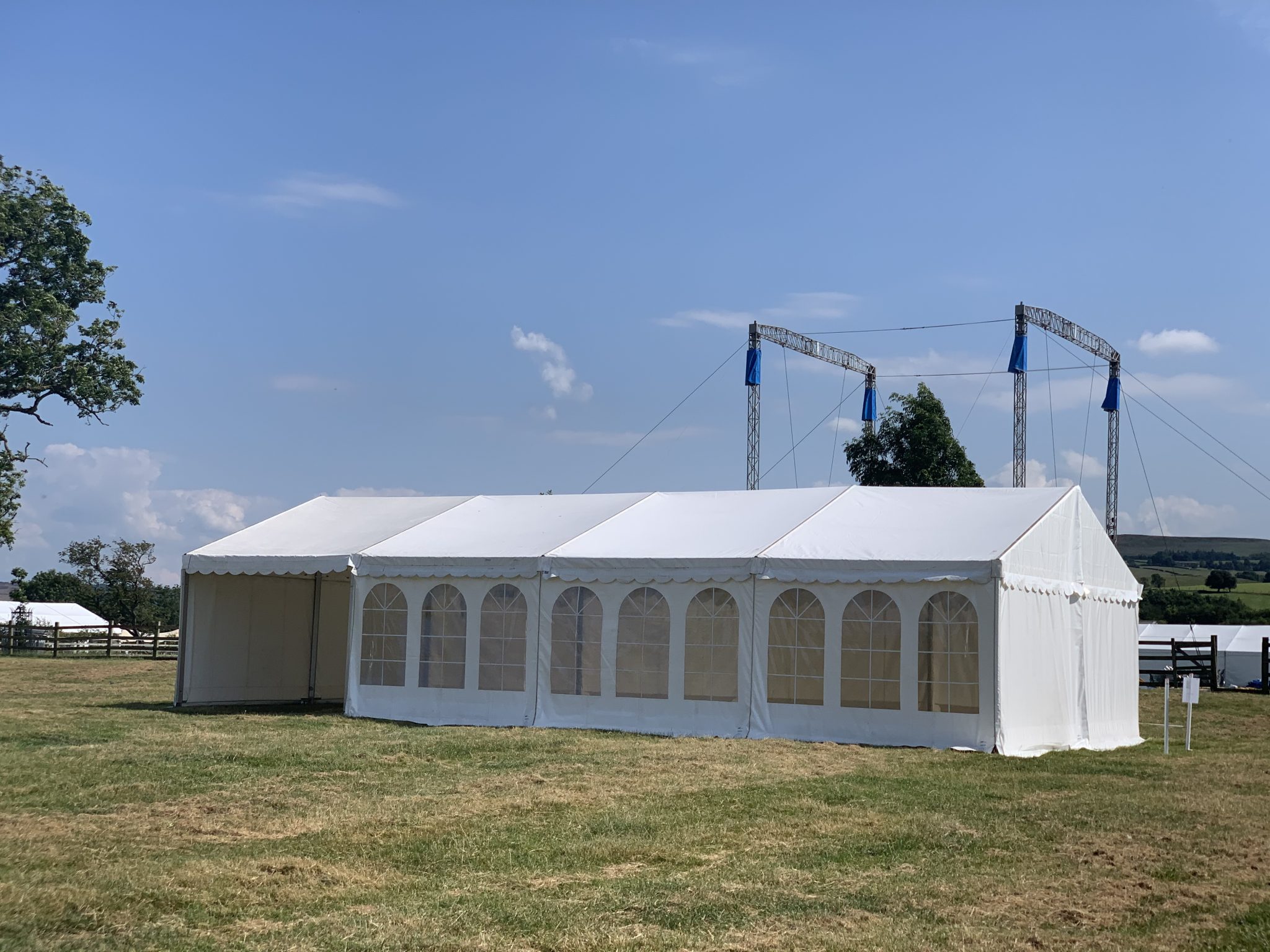 Yorkshire Dales Food Festival Blue Sky Event Hire Event Furniture