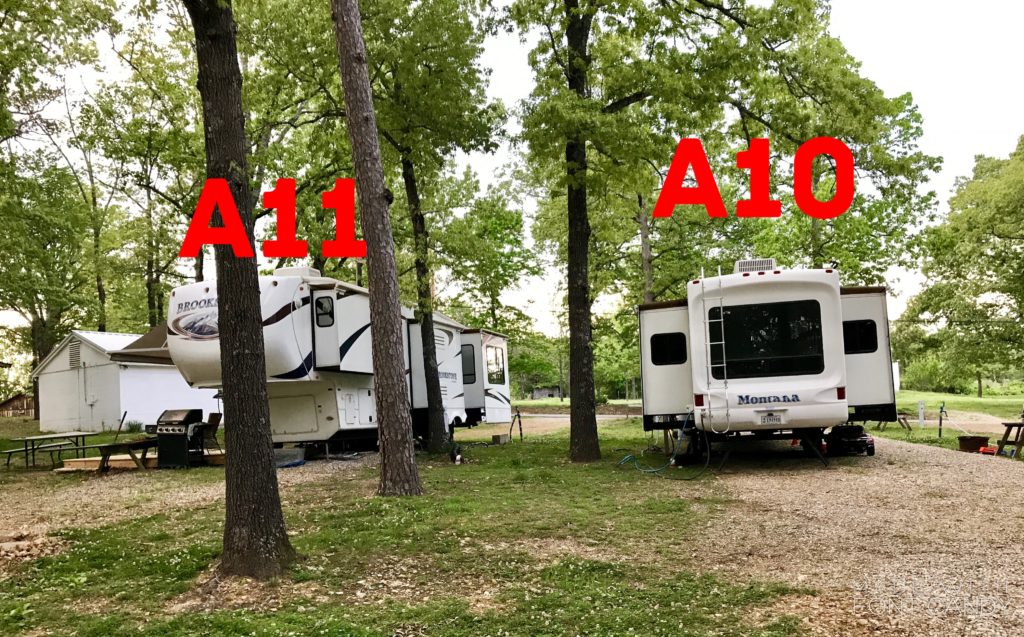 Map Blue Sky RV Park