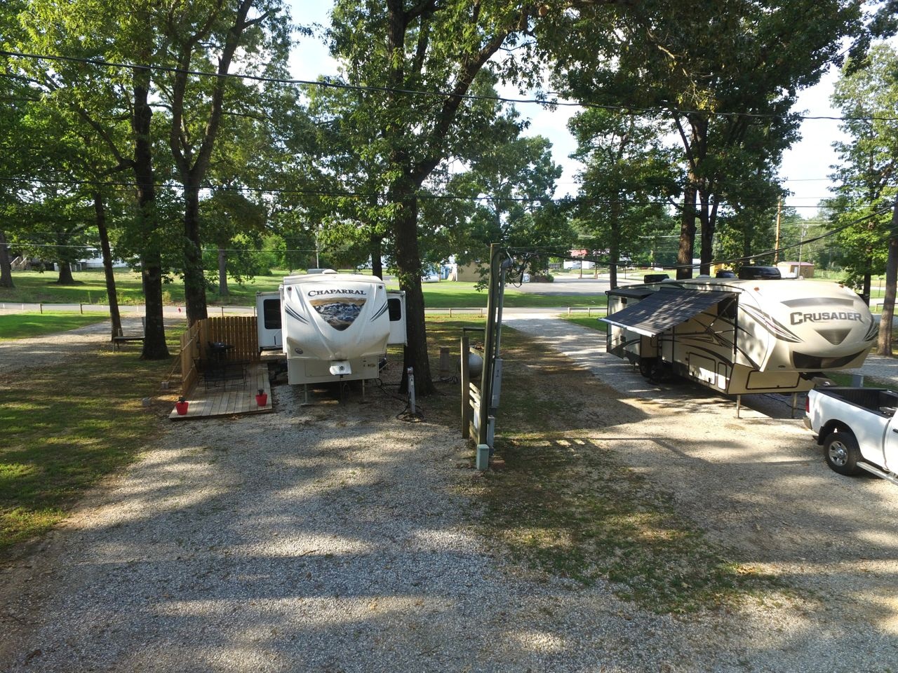 Map Blue Sky RV Park