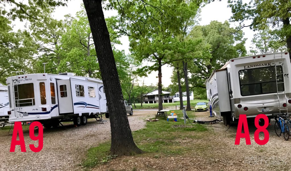 Map Blue Sky RV Park