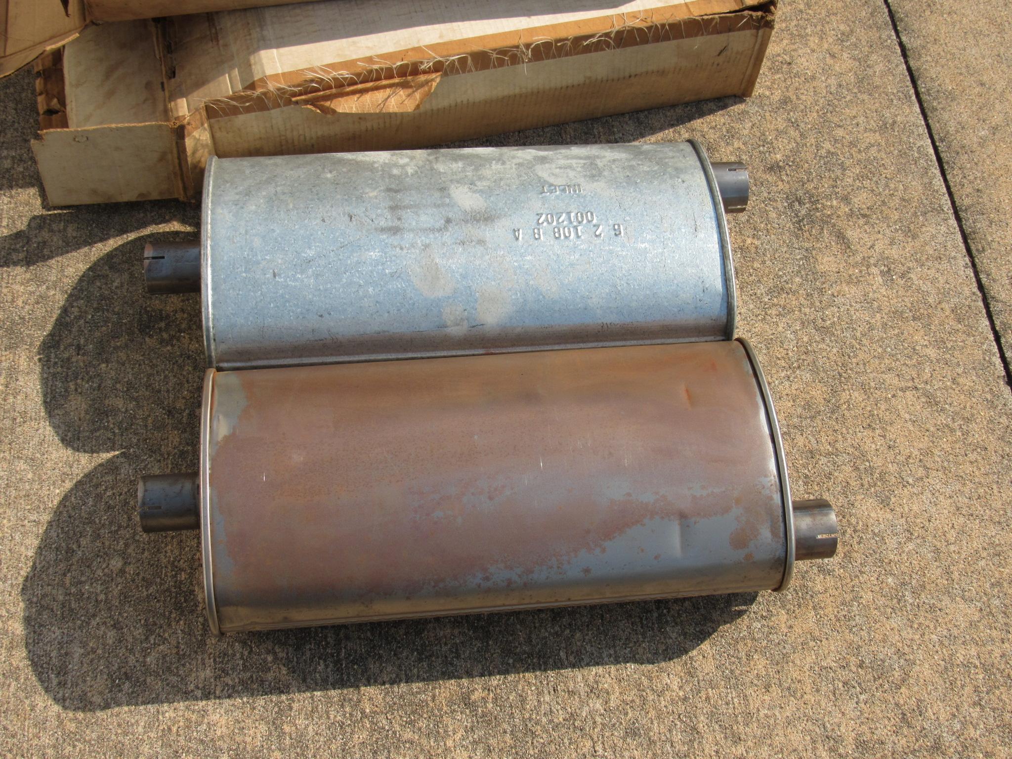 Muffler 101202 / 8797S Pair V8 B Body Arvin / Supreme 1962