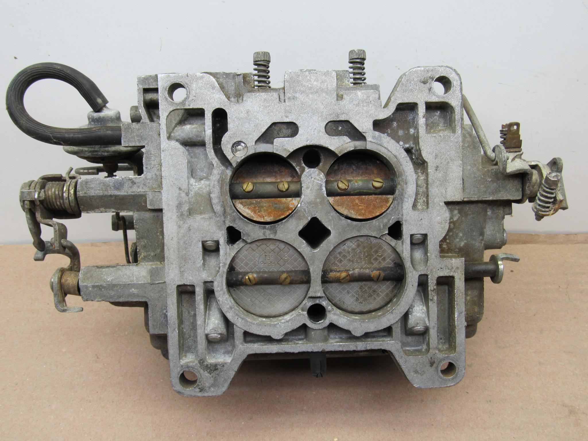 Carburetor Carter 4966S Casting Date B1 C Body 4bbl AVS