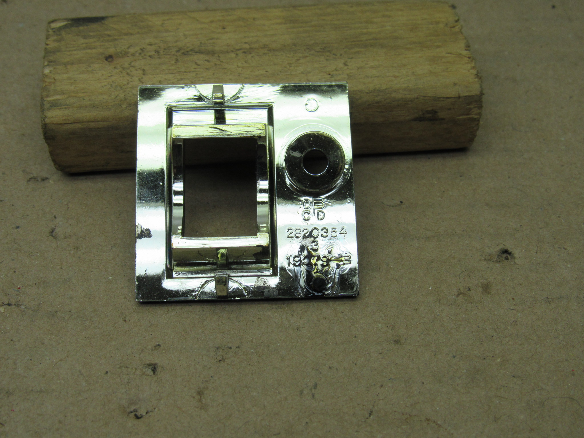 Rear Air Switch Hole Cover 2820354 C Body Dodge WA/C 1967