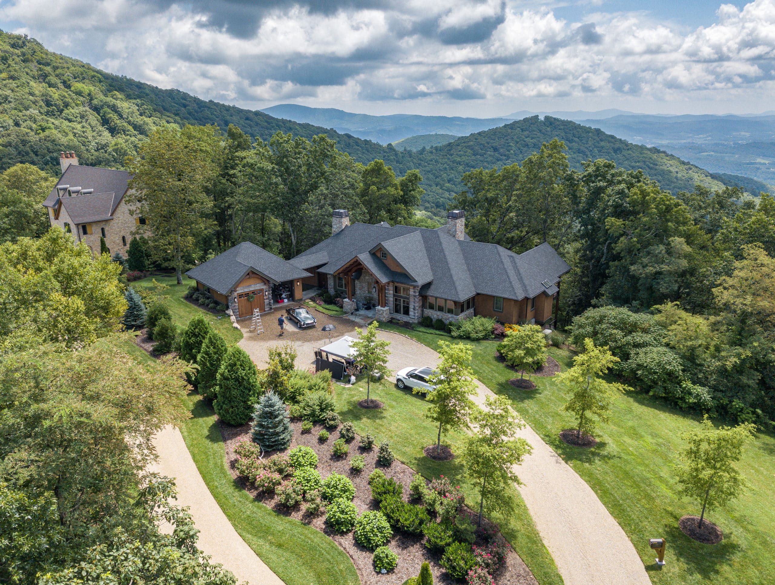 Luxury Men's brand chooses Bluestone custom home for Fall catalog photo