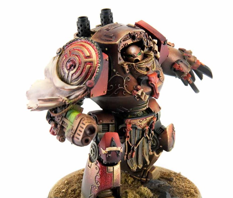 New Release Hecaton Aiakos Minotaurs Contemptor Dread Blue Table Painting