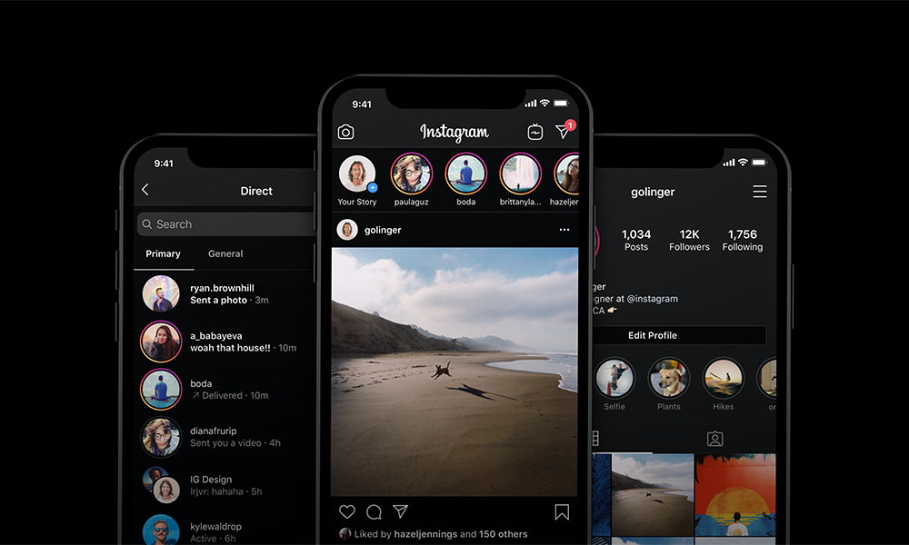 site Design Trends Dark Mode Bluetext