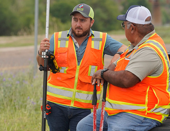 Home Blue Top Land Surveying services