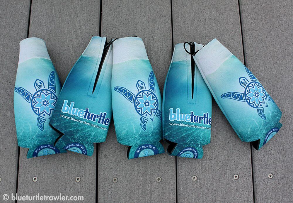 Blue Turtle koozies have arrived! Blue Turtle Cruising