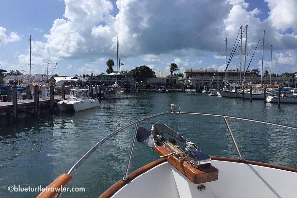 A week in Key West Bight Marina Blue Turtle Cruising
