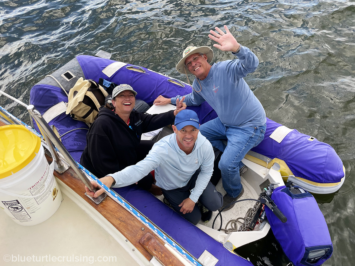 Sailing to America's Sailing Capital, Annapolis, MD Blue Turtle Cruising