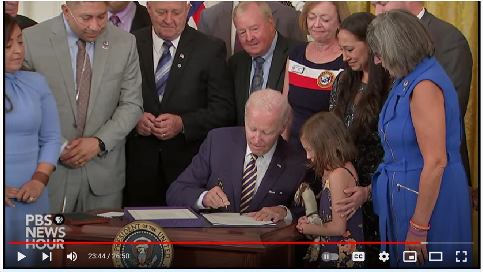 President Biden Signs Into Law PACT Act, Including Spanberger’s