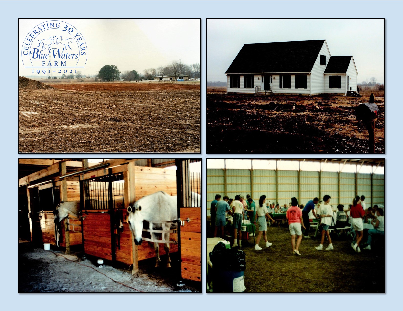 Our History Blue Waters Farm