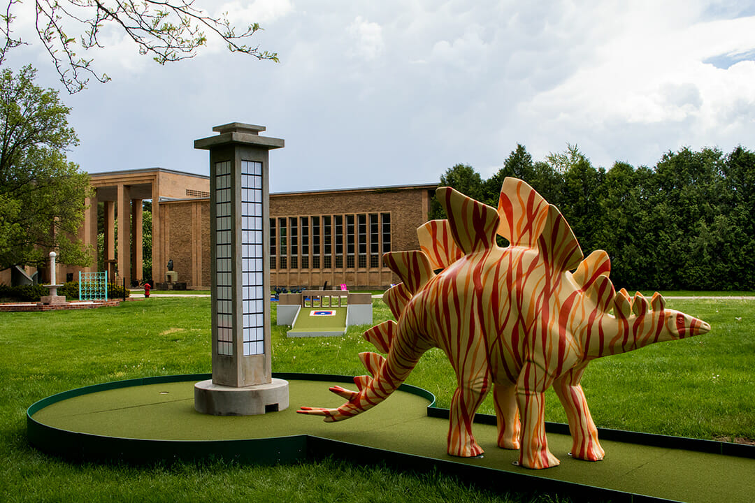 Artist Designed MiniGolf at The Cranbrook Art Museum Bluewater
