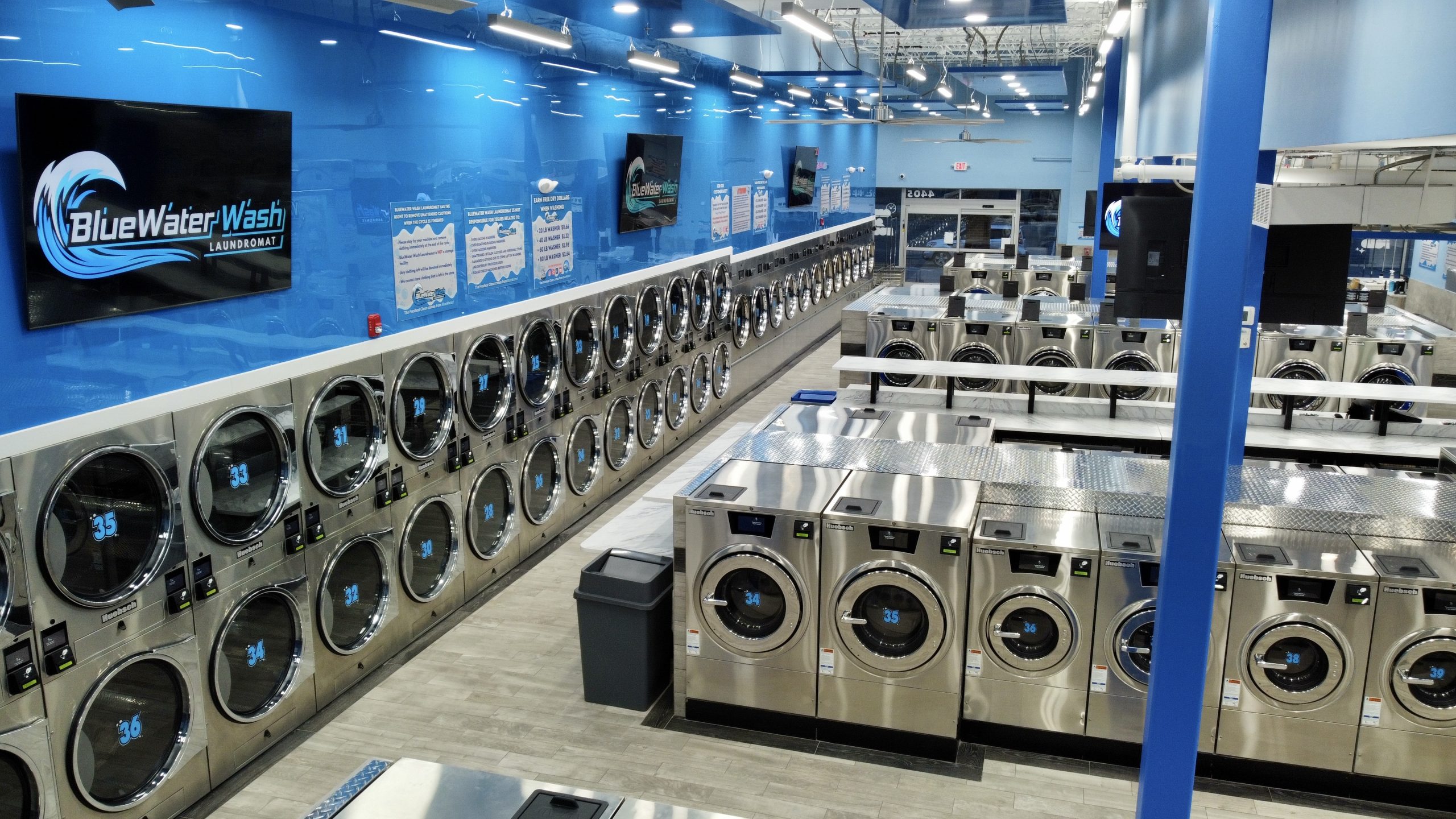 Home BlueWater Wash BlueWater Wash Laundromats
