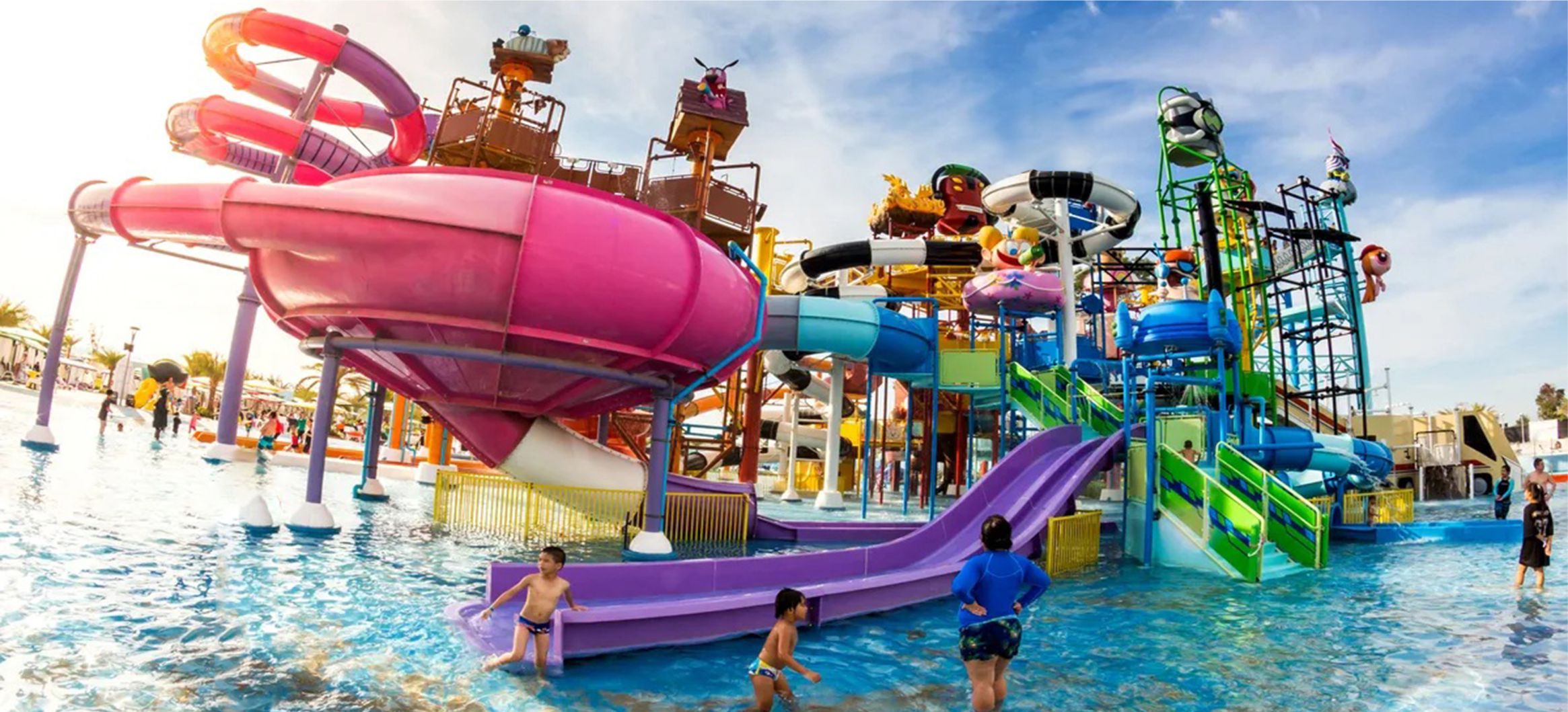 Water Theme Park Blue World City