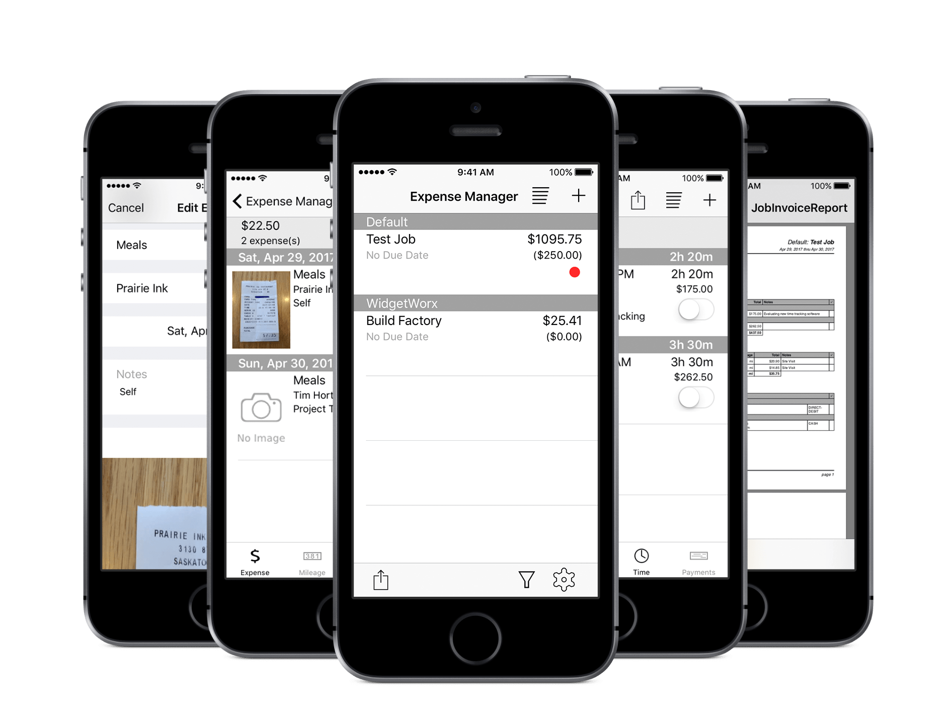 Expense Manager for Apple iOS