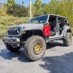 Driver Side Rail Accessory Mounting System for Jeep Wrangler Gladiator