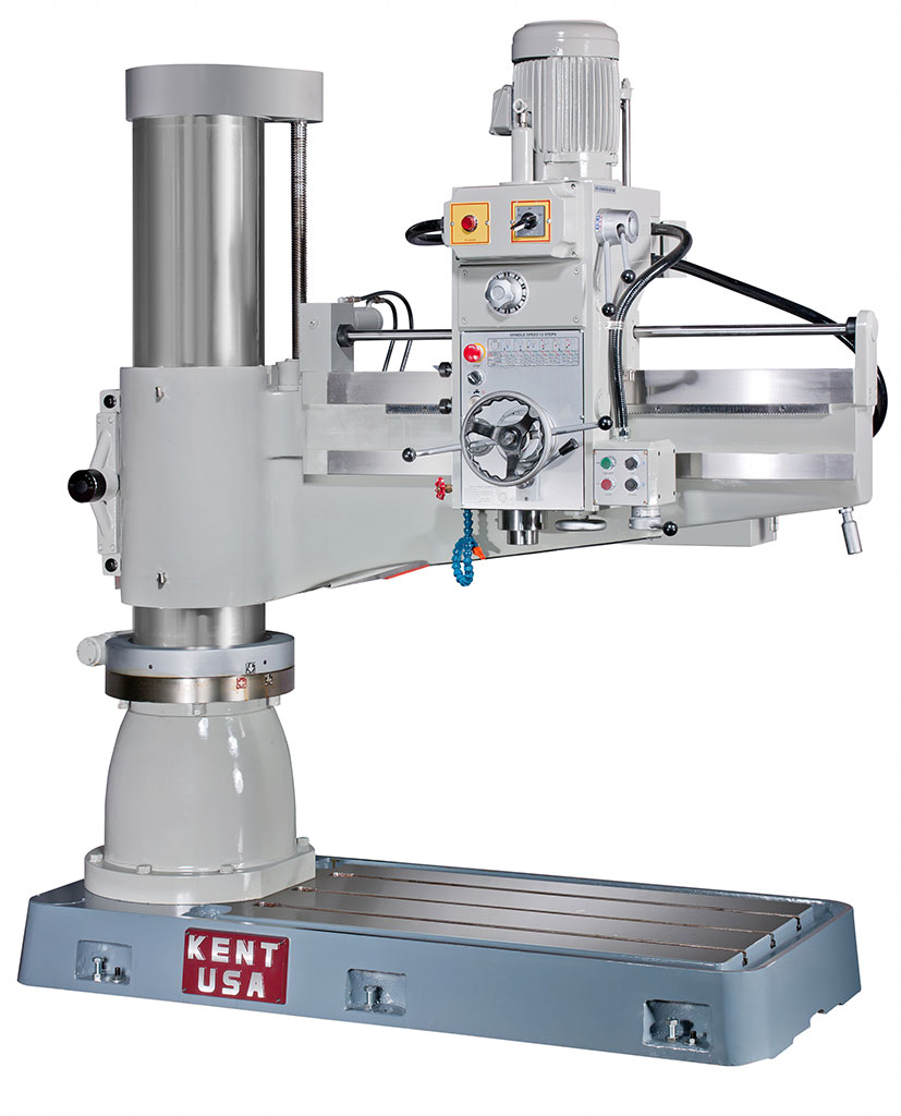 12" x 48" KENT USA TPR1230H RADIAL ARM DRILL NEW Blumberg